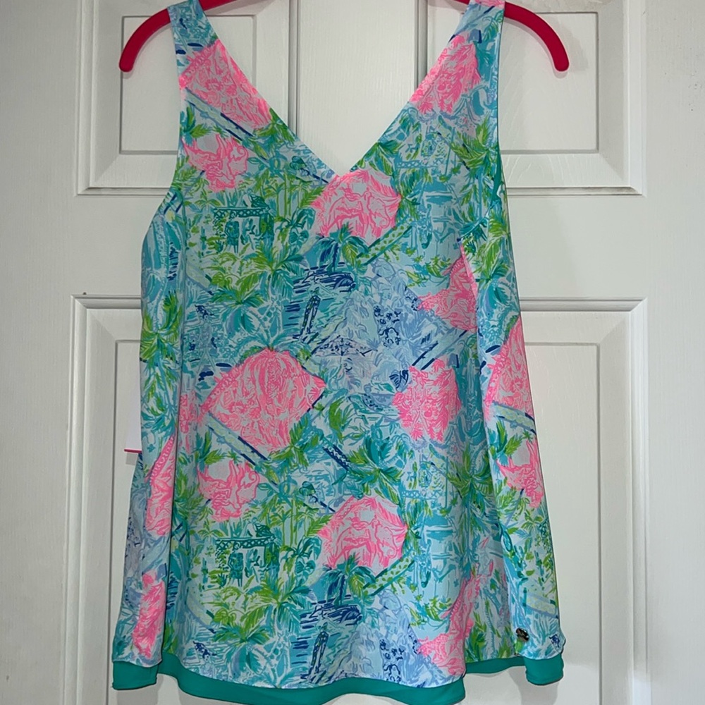 NWT Lilly Pulitzer reversible tank